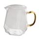 thumbnail image 2 of Jarra De Cristal Pequeña Para Crema Con Asa, Vertedor De Leche Transparente Multiusos, 400ml, 2 of 4