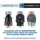 thumbnail image 3 of Cable de alimentación para triturador de basura InSinkErator EZ Connect, 3 pies, negro, 3 of 7
