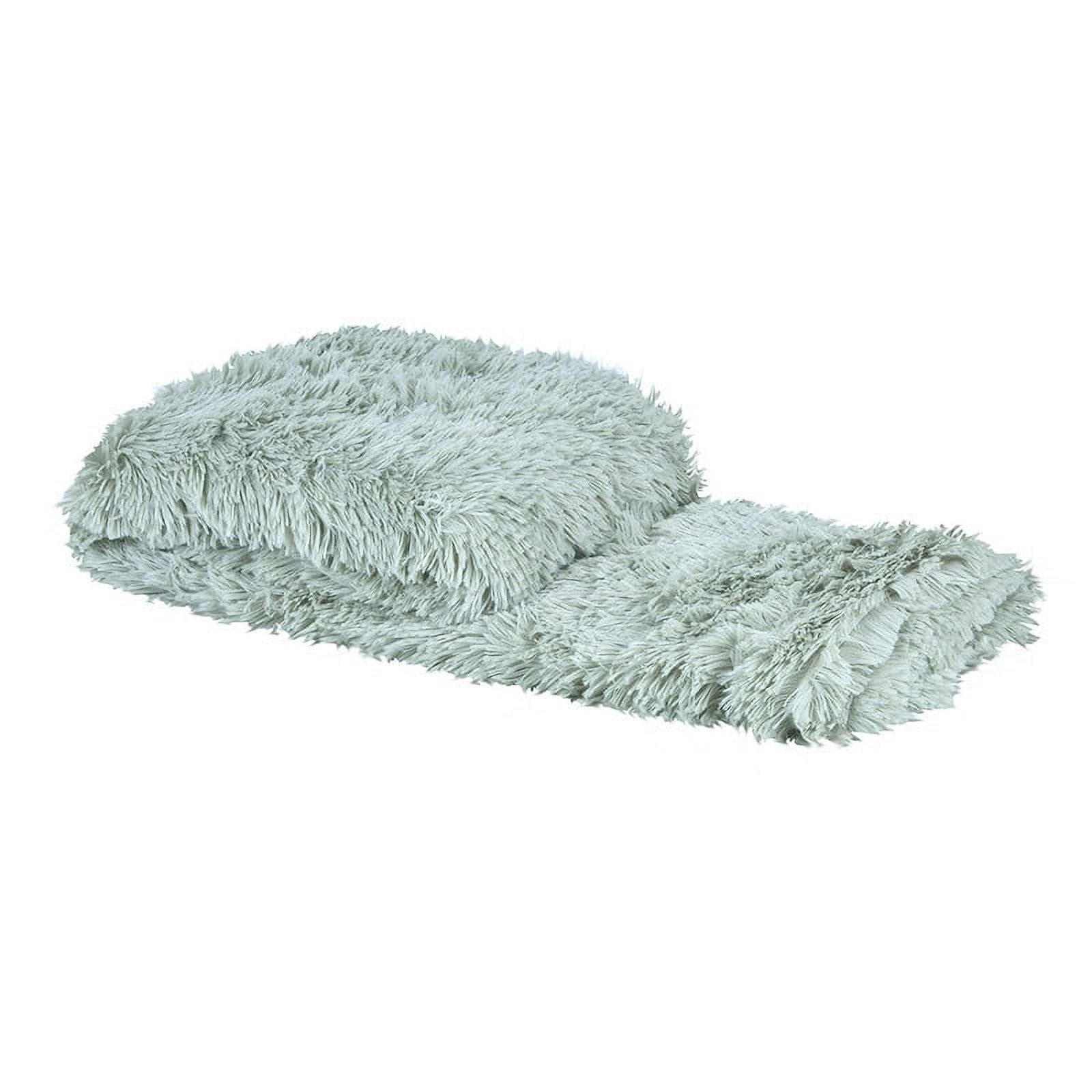 Mashini - Manta Shaggy 127x152 Cm Verde