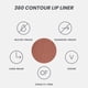 thumbnail image 5 of Lápiz delineador de labios Wonderskin 360 Contour Long Lasting Brown, 5 of 8