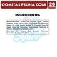 thumbnail image 2 of Caja Gomita Fruna Cola (caja Con 20 Unidades), 2 of 3