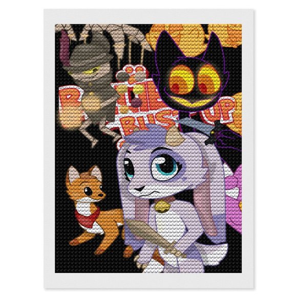Billie Bust Up Kits de Pintura de Diamantes para Adultos