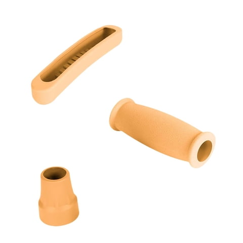 Magideal - Juego De 3 Almohadillas Para Muletas, Almohadillas Para Los Pies, Juego De Cojines Para Muletas Para Adultos Que Caminan Y Personas Mayores