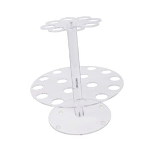 Magideal - Soporte De Acrílico Para Conos De Helado Y Cupcakes, Versátil, Resistente Y Crujiente, Soporte De Exhibición Para Cupcakes Con Forma De Rollo De Sushi
