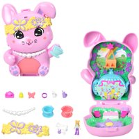 Set De Juego Mattel Polly Pocket Compacto Conejito Fiesta De Té