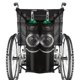 thumbnail image 1 of Soporte para botella de oxígeno para silla de ruedas NIHAO Dual Black, 1 of 6