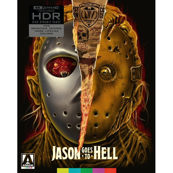 Vídeo Blu-ray Jason Goes to Hell 4K UHD Arrow de edición limitada