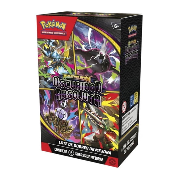 Pokemon TCG Mega Evolution Pitch Black Bundle Español