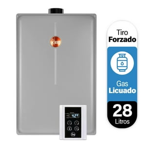 Calefont 28 Litros Gas Licuado Tiro Forzado Rheem