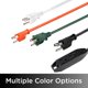 thumbnail image 4 of Cable de extensión UltraPro de 25 pies para interiores, 3 salidas, paquete de 2, negro, 4 of 5