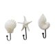 thumbnail image 3 of 3 Ganchos Decorativos De Resina Para Pared, Para Cocina, Dormitorio, Estilo Rústico, Color Blanco., 3 of 5