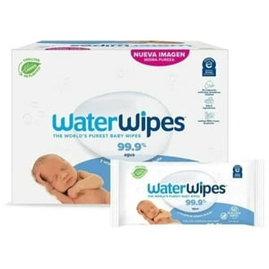Aqua Baby - Caja 12 Toallitas Húmedas Biodegradables 60 Un