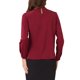 thumbnail image 3 of INSPIRE CHIC Blusa de Chifón con Cuello Alto para Otoño e Invierno para Mujer, Camisa de Manga Larga Casual de Negocios L Rojo Oscuro, 3 of 6