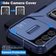 thumbnail image 2 of Funda Armada para Samsung Galaxy A54 5G con Tapa Deslizante y Soporte Magnético Giratorio Azul, 2 of 5