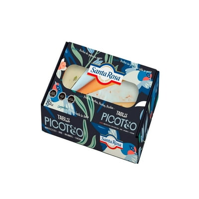 Tabla Picoteo Quesos 250 G Santa Rosa