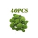 thumbnail image 1 of 40pcs rocas de musgo artificial (4 tamaños), decoración de musgo verde para arreglos florales, jardines de hadas y artesanía, 1 of 3