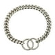 thumbnail image 4 of Collar De Cadena De Perro De Metal Collar De Entrenamiento Gargantilla Resistente A Prueba De Masticar Fuerte 30,5 Cm Argent, 4 of 5