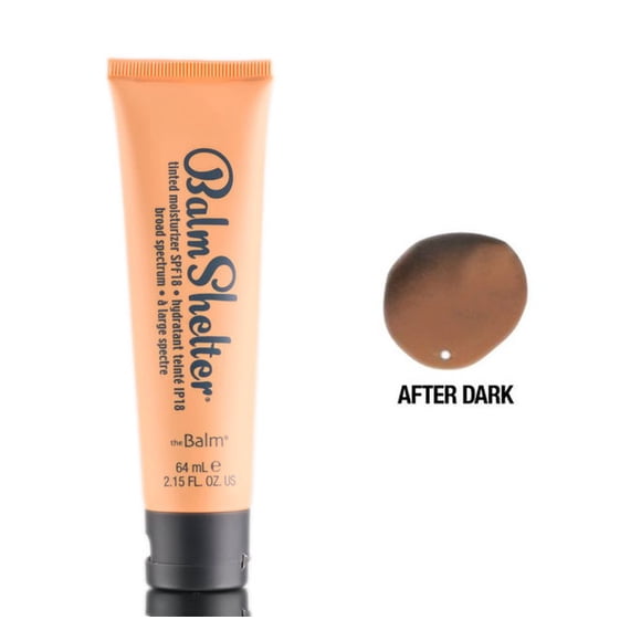 Crema hidratante con color The Balm Balm Shelter After Dark SPF 18