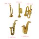 thumbnail image 4 of Set de Mini Instrumentos Musicales Anrher 25 piezas para Casa de Muñecas, 4 of 9