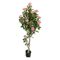 Genérico - Planta Artificial Decorativa Árbol Rosas Gala Adorno Jhn
