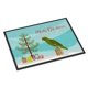 thumbnail image 1 of Felpudo de Navidad con Loro Amazónico – Caroline's Treasures 46 × 69 cm, 1 of 7