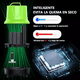 thumbnail image 2 of Bomba De Agua Belug Sumergible Para Pecera De 3.5 M 60w 3500 L/h verde, 2 of 5