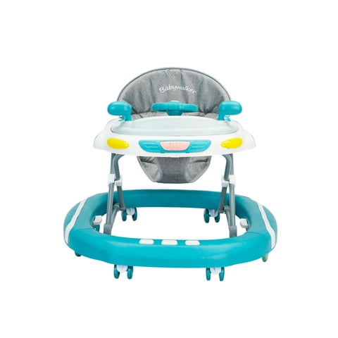 Mundo Online - Andador Caminadora Plegable Folding Bebe Anticaida Musical Celeste