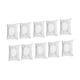 thumbnail image 3 of 10 Fundas De Almohada Desechables, Fundas De Almohada Portátiles Para Dormitorio, Cama, Casa De Huéspedes, Color Blanco, 3 of 5