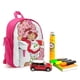 thumbnail image 3 of Tarta de Fresa Mochila Escolar para Niños y Niñas, Mochila Infantil Ligera de Alta Calidad, Grande y Duradera ROSA, 3 of 6
