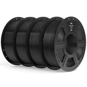 Filamento Para Impresora 3D Elegoo Pla 1.75 Mm Negro 4 Kg