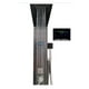 thumbnail image 1 of Columna de Ducha con Panel Digital de Temperatura Color Gris Oscuro, 1 of 6