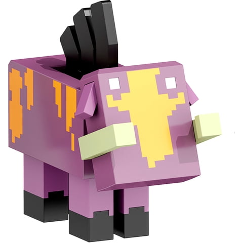 Figuras De Acción Mattel Minecraft Legends Con Ataque, 8 Cm