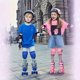 thumbnail image 2 of Patines 4 Ruedas Ajustable Artísticos Niñas Rosado Talla M (32-35), 2 of 8