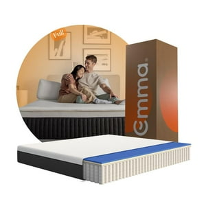 Emma Sleep - Colchón Emma Hybrid Full Espuma Y Resortes Pocket 135X190Cm