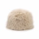 thumbnail image 1 of Gorro Ruso Peludo Para Invierno Cálido Elegante Unisex 57cm Beige Talla Única, 1 of 5