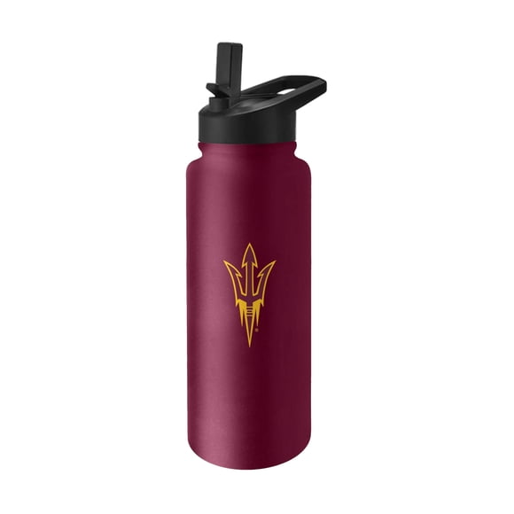 Botella aislada de acero inoxidable de 34 oz Logo Brands NCAA Arizona State