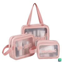 Genérico - Set 3 Organizador Bolsa De Maquillaje Impermeable Viaje