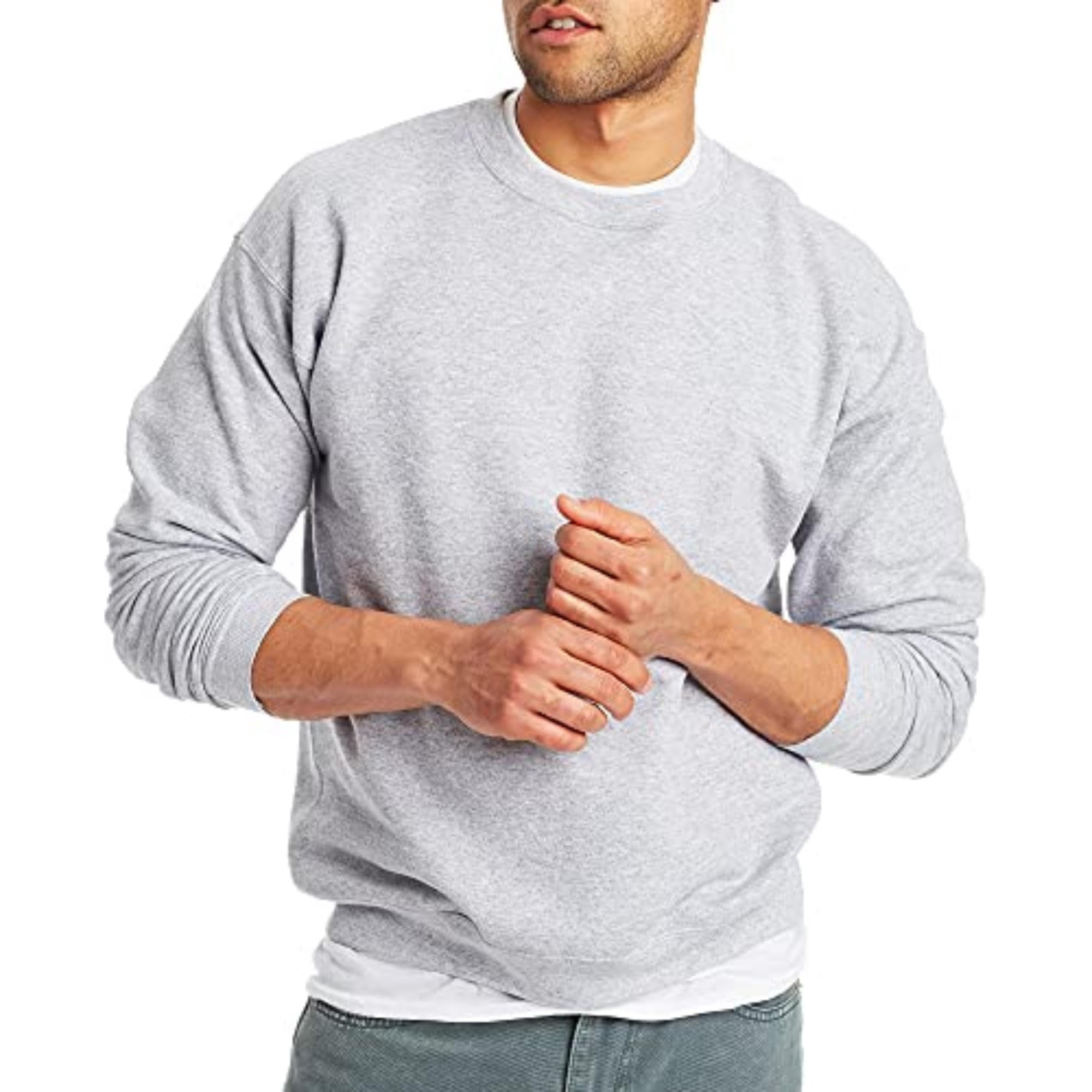 Sudadera Hanes Ecosmart Para Hombre, Acero Ligero, Talla Xl