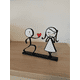 thumbnail image 2 of Cuadro Decorativo- Pareja de Enamorados San Valentín, 2 of 2
