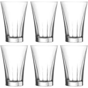 Genérico - Pack X6 Vasos Shots Truva 100Ml Tragos Bebidas Cocteles Agua