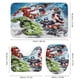 thumbnail image 3 of Vengadores-theme 4-Piece Shower Curtain Set with Rugs, Waterproof Bathroom Decor Set Includes Bath Mat, U-Shaped Rug, Toilet Lid Cover and Curtain with Hooks, 3 of 6