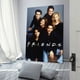 thumbnail image 3 of Friends Cuadro decorativo colgante - Arte de pared - Póster enmarcado - Decoración de pared - Regalos para familia, amigos y aficionados 40*60 cm, 3 of 6