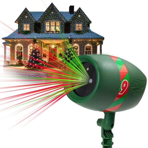Laser Light Show Star Shower Ultra 9 para exteriores, 3200 m²