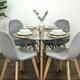 thumbnail image 2 of Comedor Mesa Redonda Elida 80 cm + 4 Sillas Vorak Gris, 2 of 2