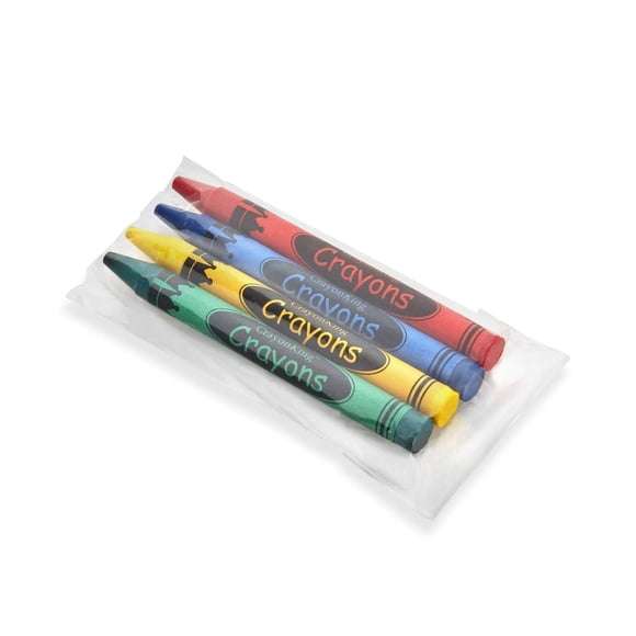 Juego de crayones CrayonKing, 500 juegos de 4 unidades (2000 unidades en total)