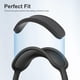 thumbnail image 2 of Almohadilla para diadema Miruchertter compatible con Apple AirPods Max, negra, 2 of 7
