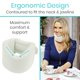 thumbnail image 5 of Collarín cervical Vive Neck Pain Relief White, 5 of 8