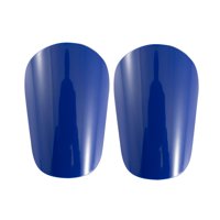 Magideal - 1 Par De Miniespinilleras De Fútbol, Equipo De Protección, Espinilleras De Manga Pequeña Para Pantorrilla, Equipo De Protección Para Hombres Y Mujeres Azul