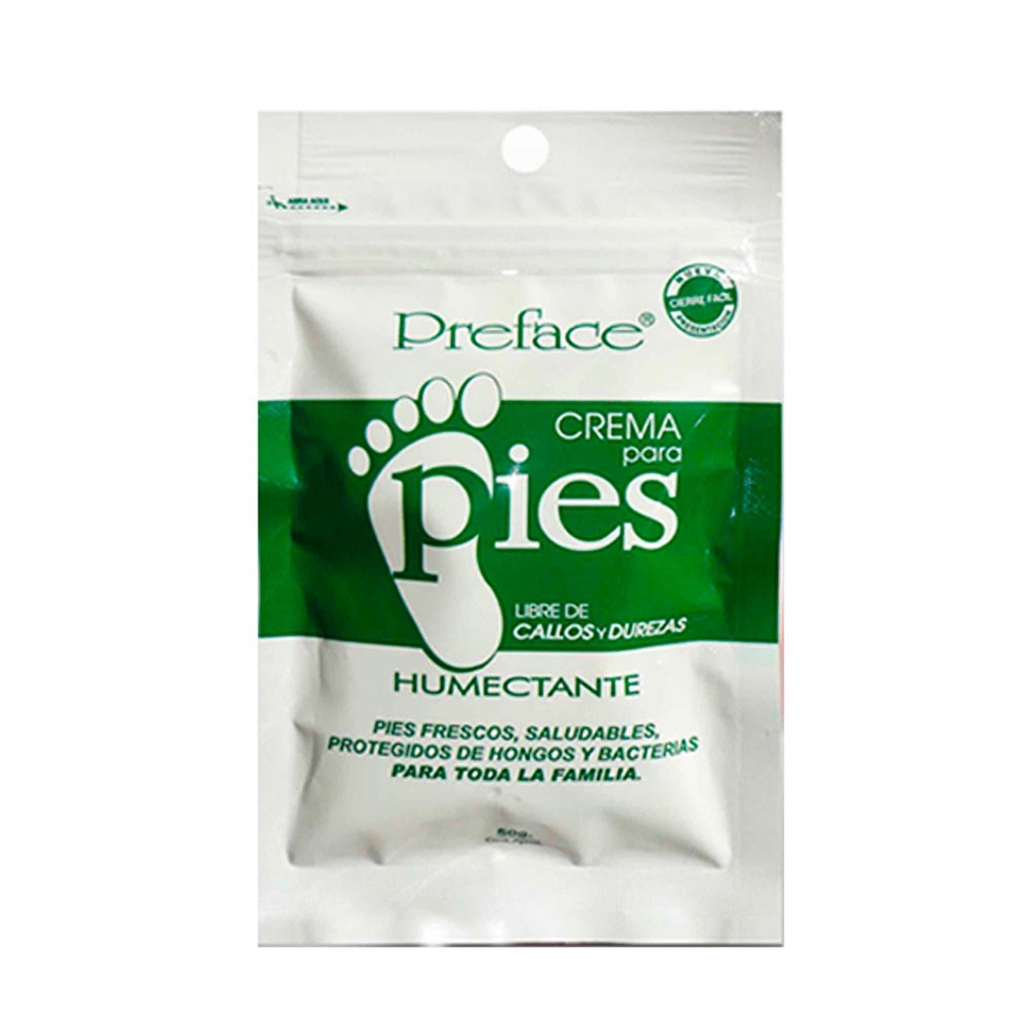 Crema Para Pies Bolsa 50 g Preface