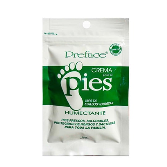 Crema Para Pies Bolsa 50 g Preface